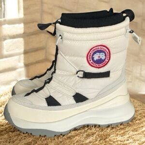 Canada Goose Toronto Boot 7783W Women’s Size 9 White Arctic Program Winter Boots